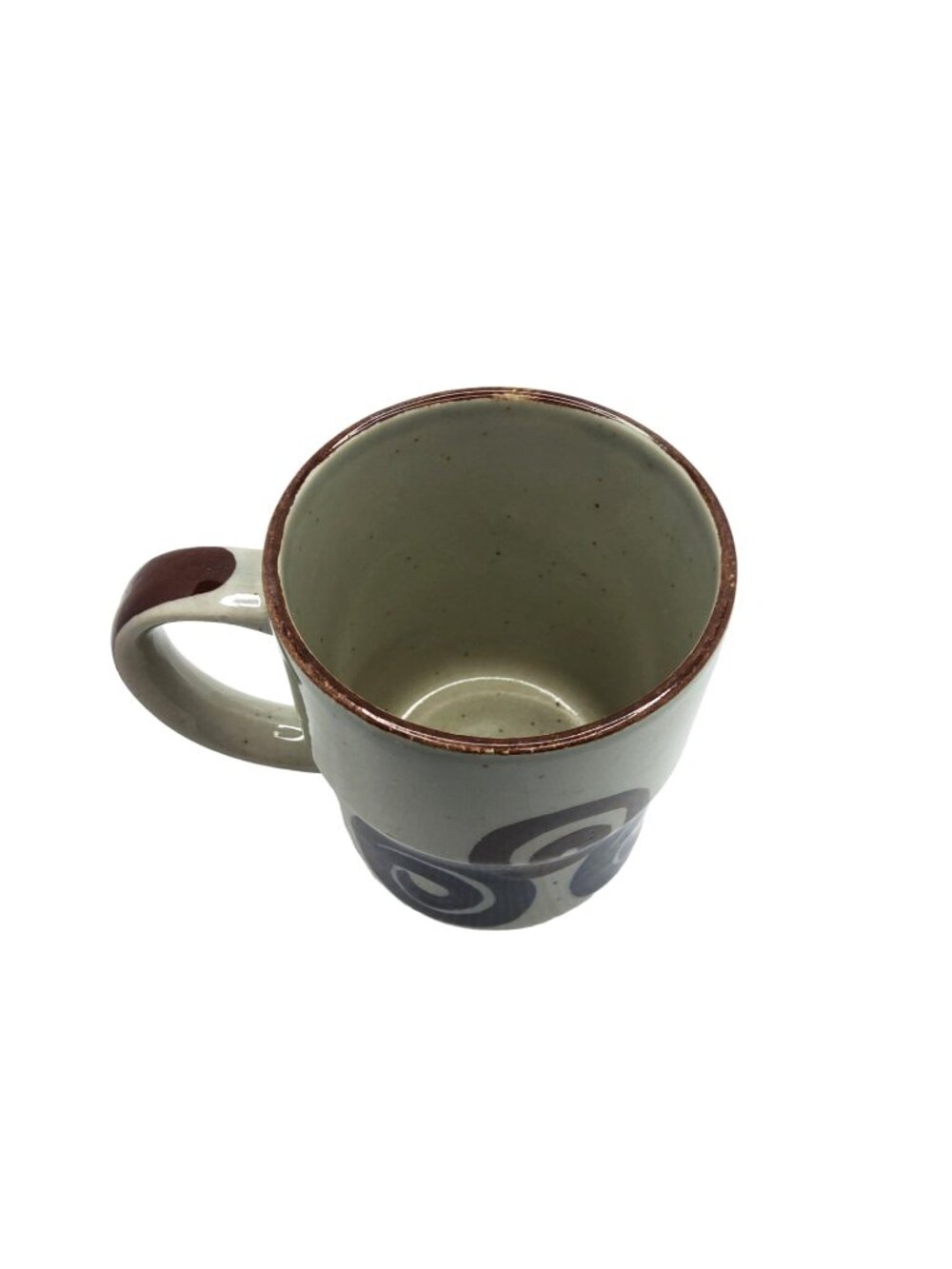 vintage hearthside potters pride japan handcrafted Tan,Brown Stoneware coffee mu - Picture 14 of 16